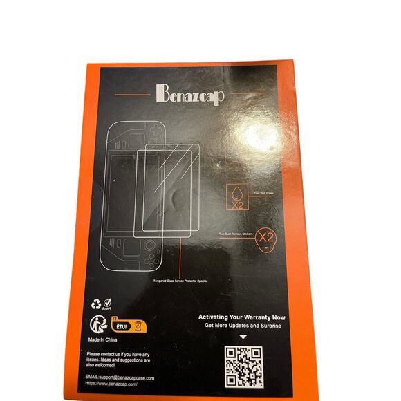 2 Pack Steam Deck Screen Protector 7 Inch 2021 Release 9H Tempered Glass Film - Picture 2 of 2